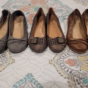 Womens Maurices Flats 7 (3 pairs)